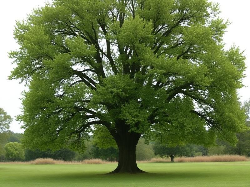 Mature ash tree in a field