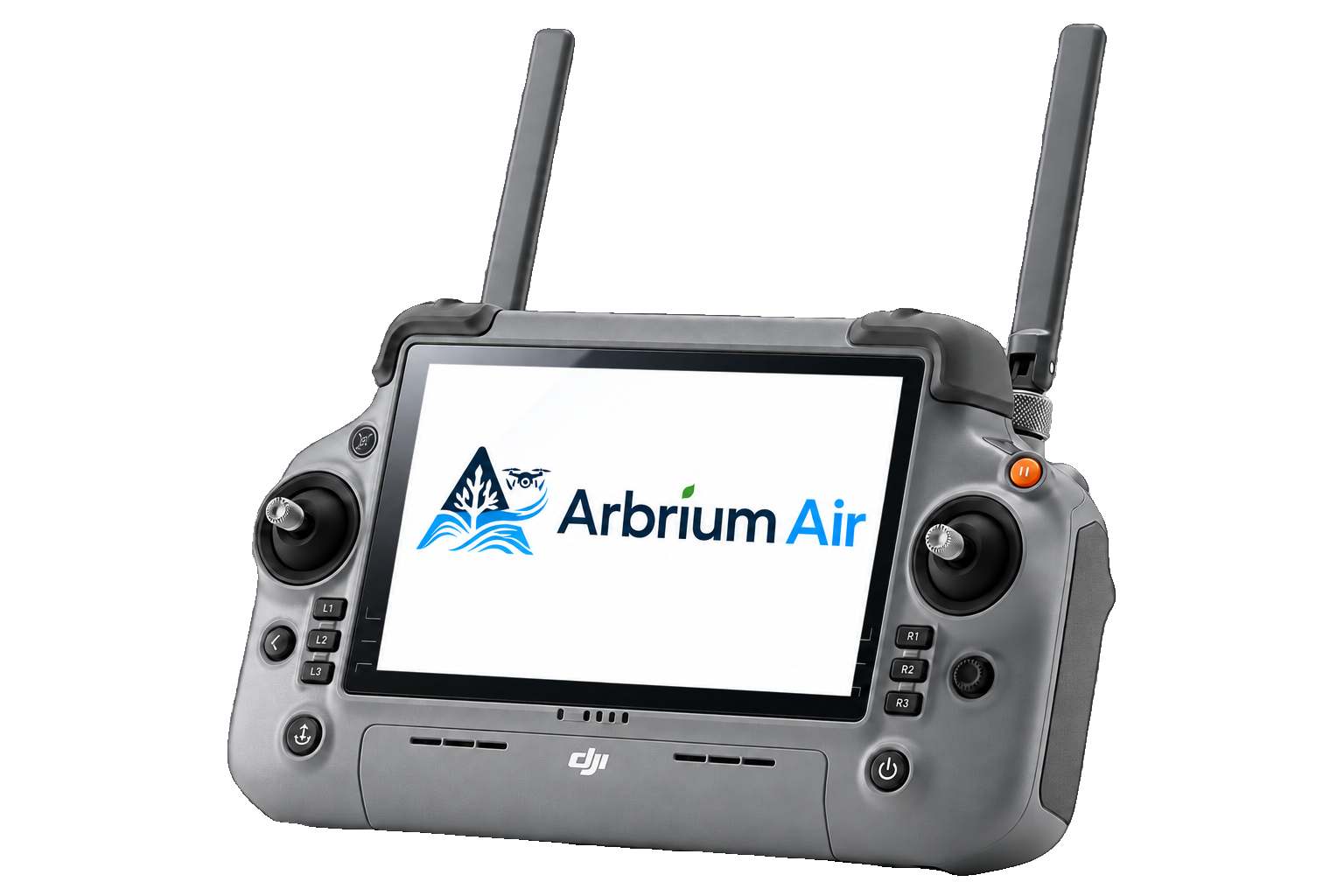 Arbrium Air running on a DJI RC Plus 2 controller